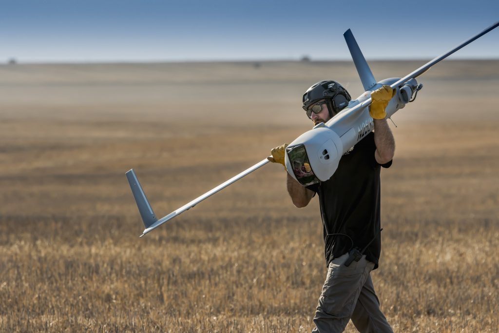 An FSR carrying ScanEagle