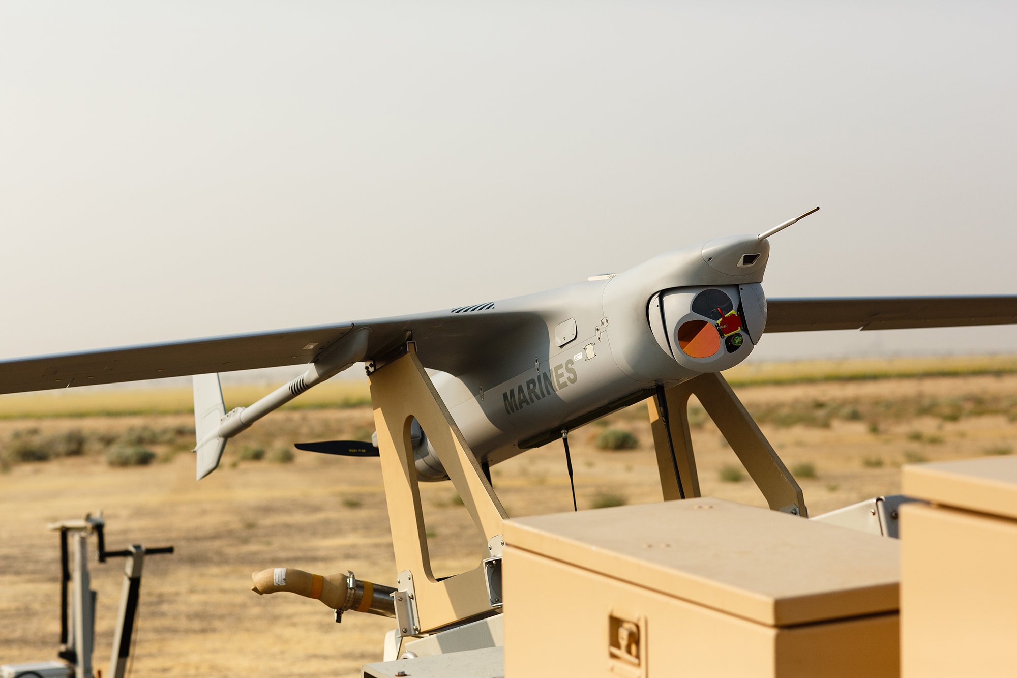 RQ-21A Blackjack on the Launcher